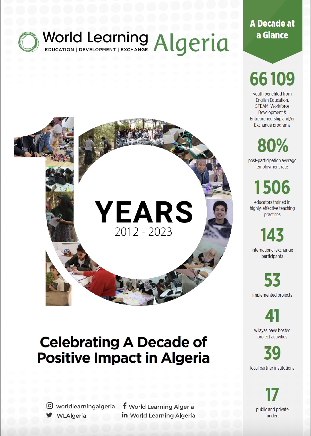 World Learning Algeria 10-Year Report